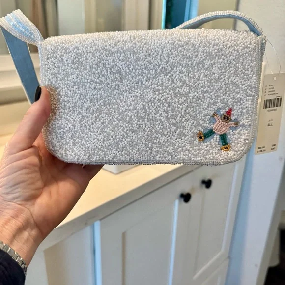 Anthropologie The Fiona Beaded Bag: Winter Icon Edition - Picture 6 of 15